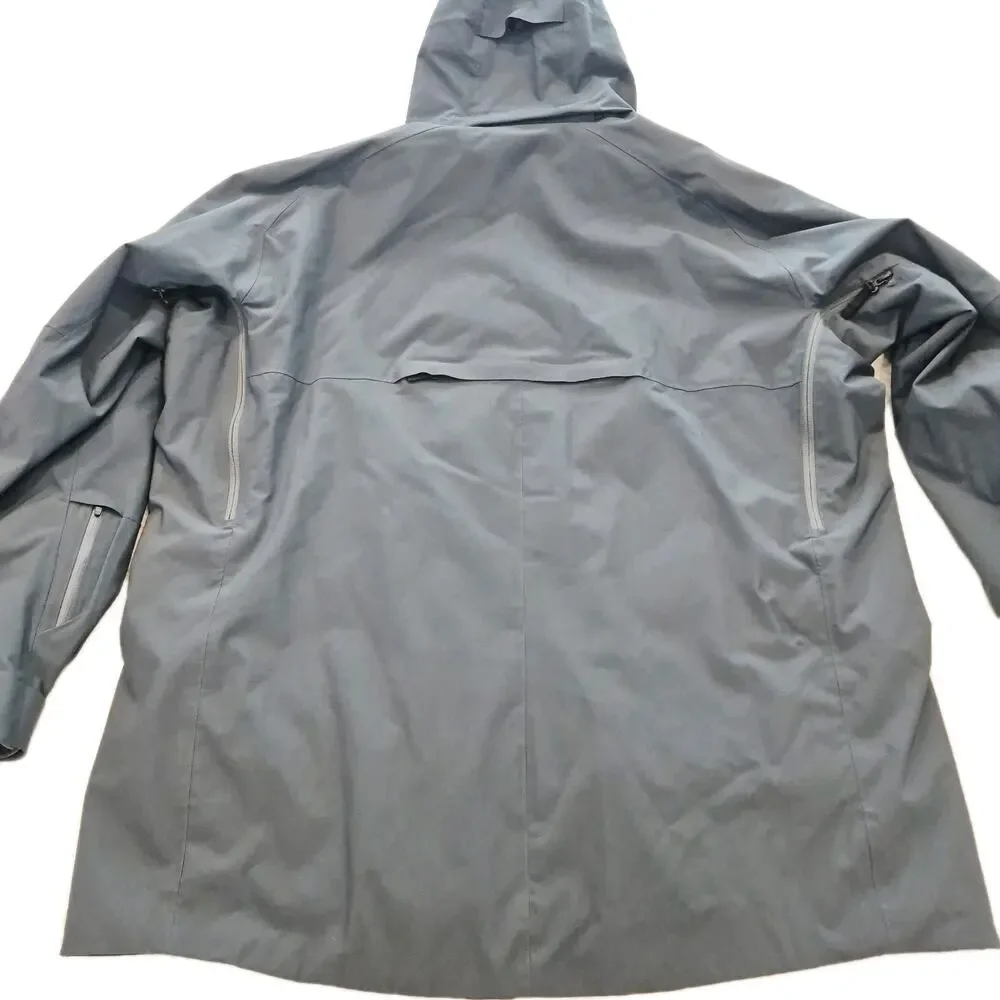 Bogner Fire + Ice Men's Ski Jacket Sz 56 3XL Black Gray WP Insulated Hooded Coat